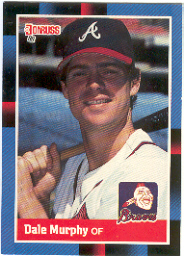 1988 Donruss Baseball Cards    078      Dale Murphy